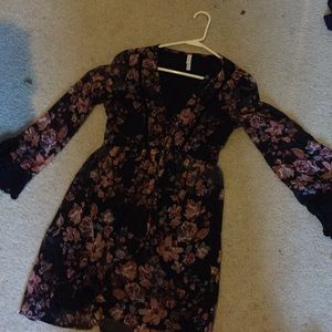 xhilaration floral dress